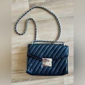 Michael Kors Black Quilted Shoulder Bag